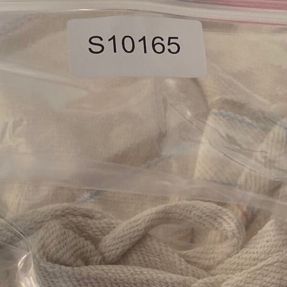 Lou & Grey Womens Sweatshirt Multicolor Striped Cropped Long Sleeve Cotton XS - Picture 12 of 12